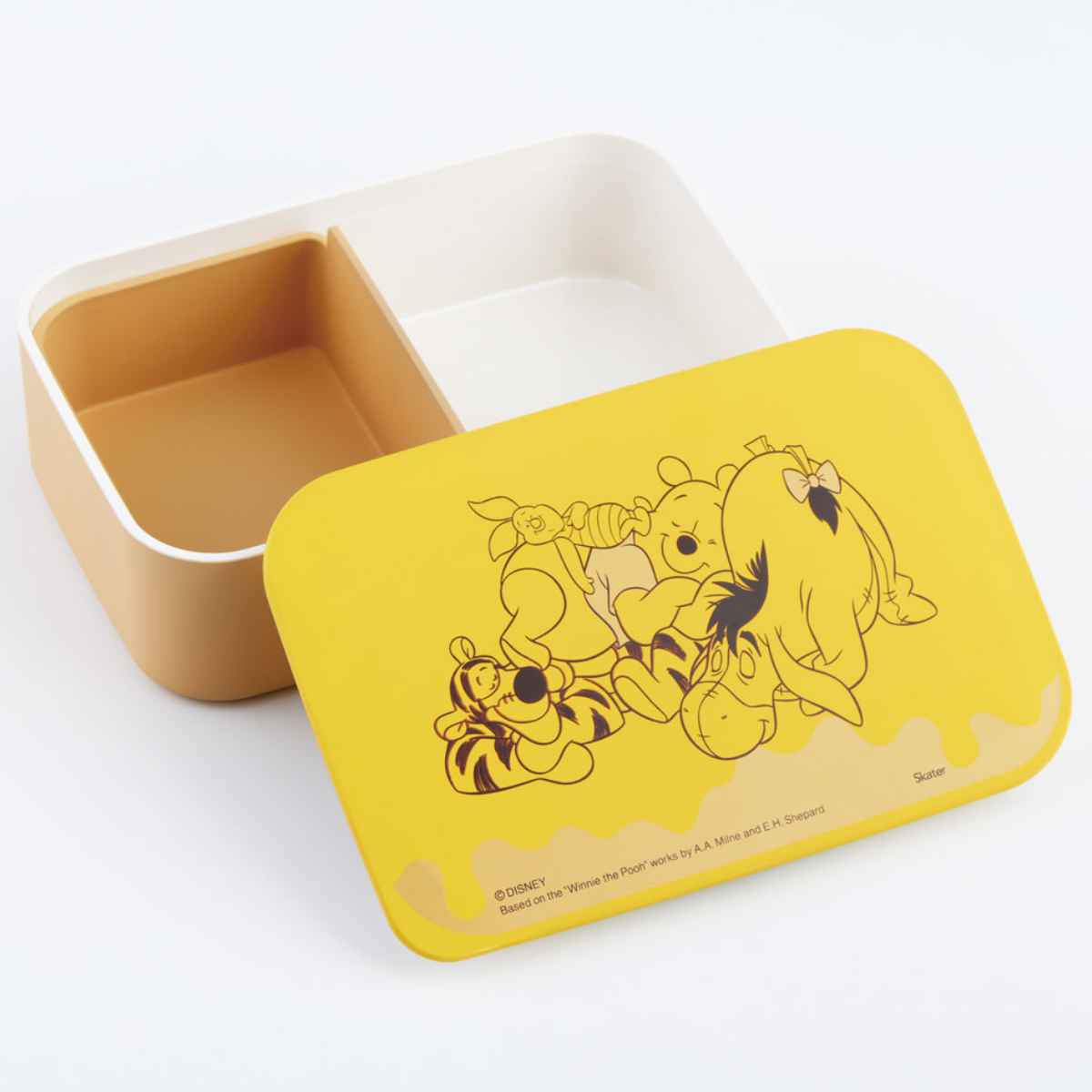 スケーター 弁当箱 1段 500ml 塗り くまのプーさん （ プーさん お弁当
