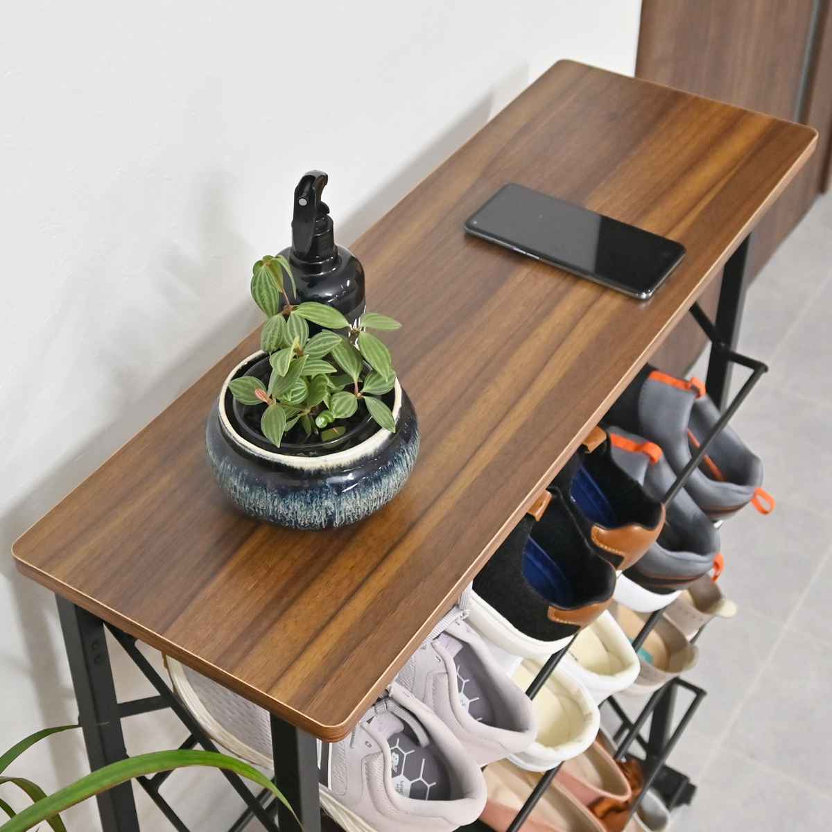 フクダクラフト シューズラック 幅75.5cm 5段 ワイドタイプ （ 靴 収納
