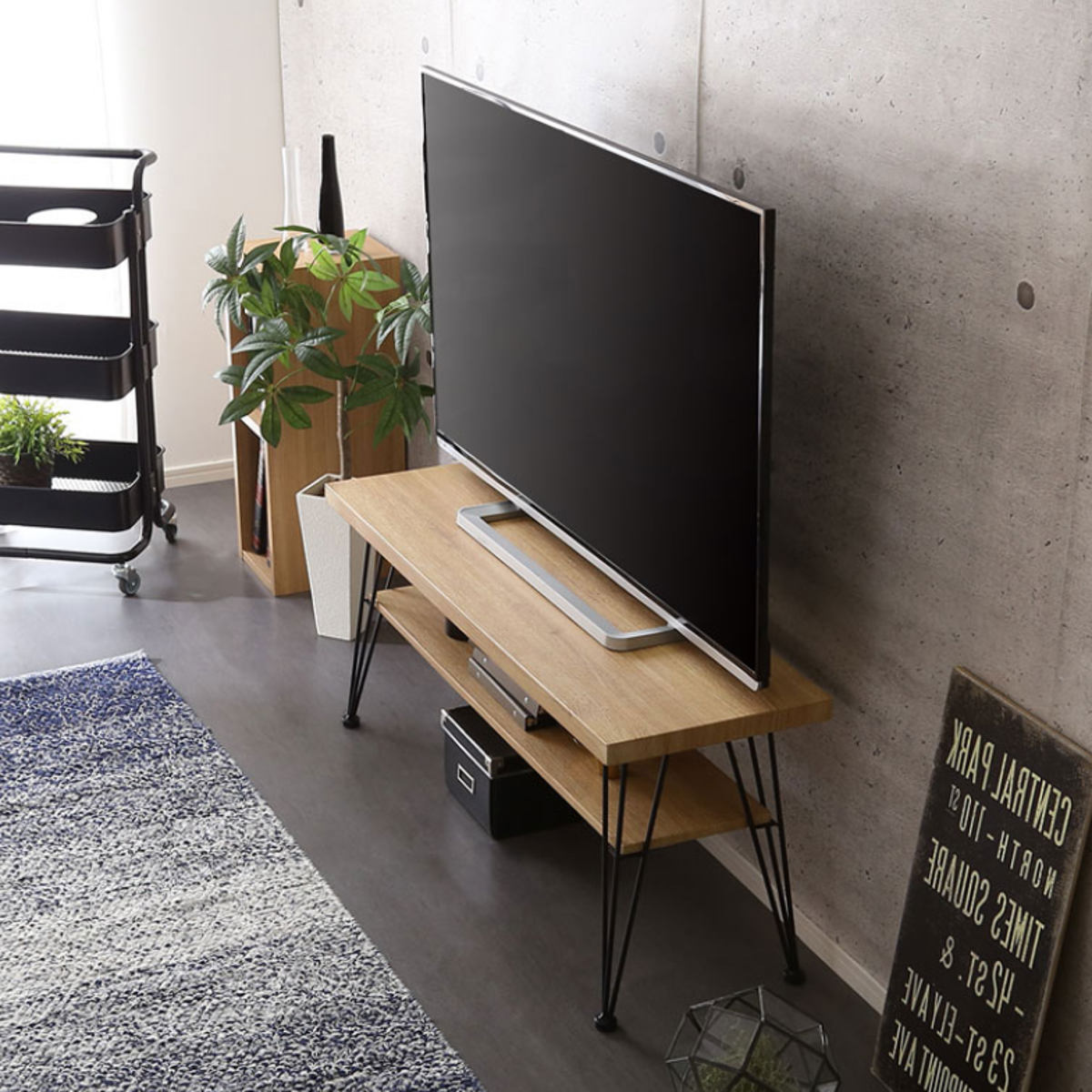 ホームテイスト（HOME taste） テレビ台 幅110cm ローボード