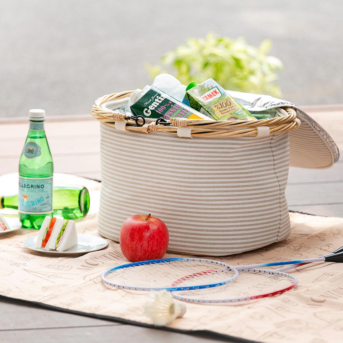 HABITER 保冷バッグ 12L レユール・クーラーバスケット HABITER 保冷バッグ 12L レユール・クーラーバスケット