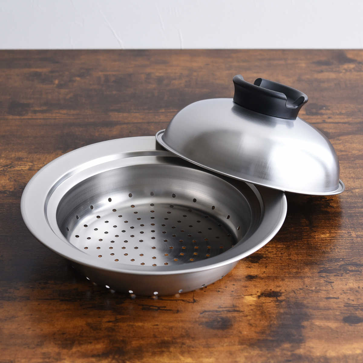 羽釜 蒸し器 せいろ 3個セット 昭和レトロ 調理器具 アルミ