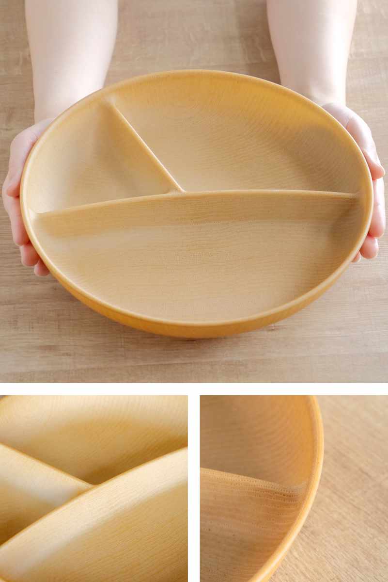ランチプレート 27cm Nhhome 木目調...の詳細画像5