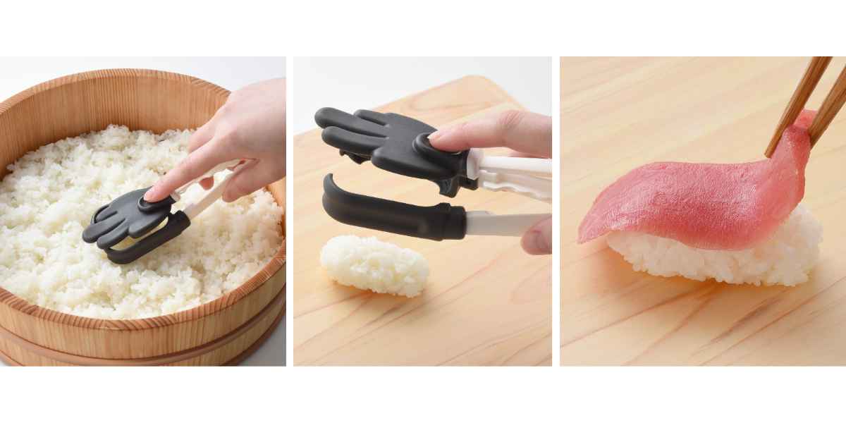 アーネスト おうちでカンタン！にぎり寿司トング 日本製 （ すしトング