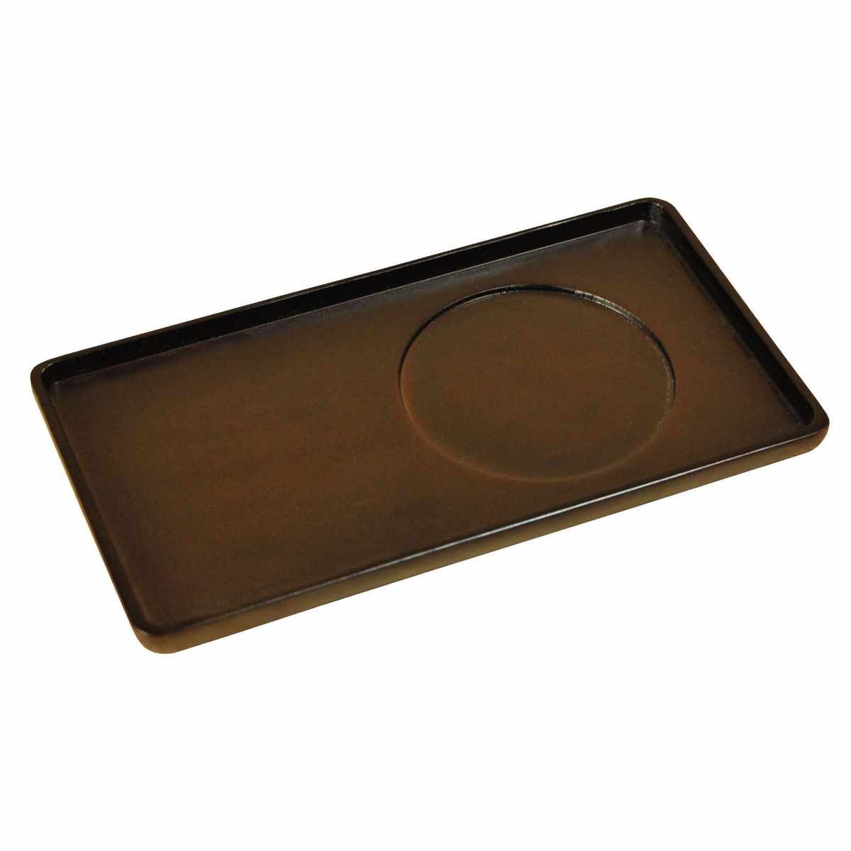 トレー 22cm カフェトレー ビーチ 木製 （ トレイ 木 お盆 カフェ 