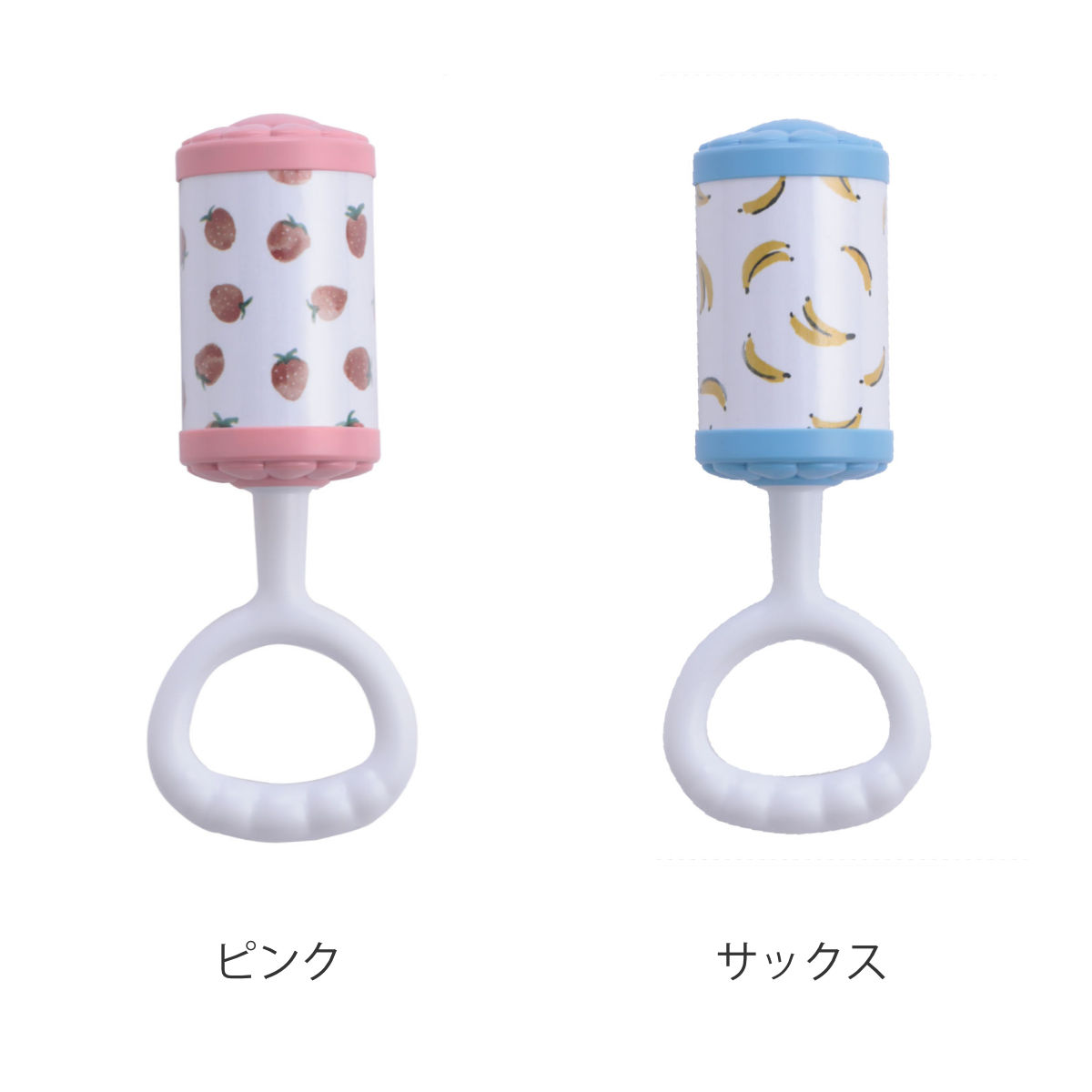 ガラガラ コロン フルーツ 赤ちゃん おもちゃ （ ラトル 玩具 にぎにぎ