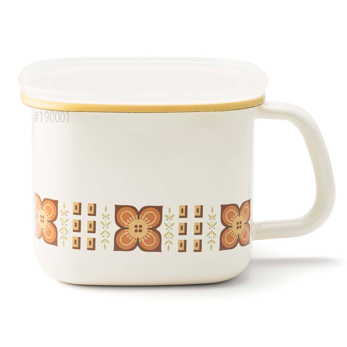 富士ホーロー 保存容器 1.5L メモリーズ 角型みそポット ゴールド