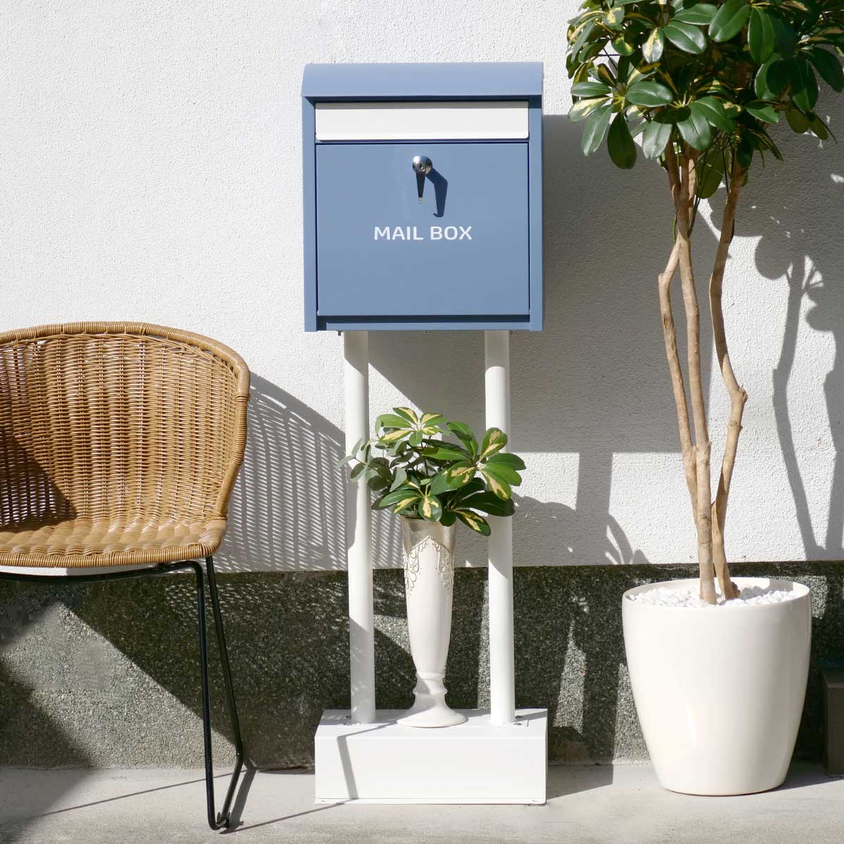 ポスト 置き型 スタンドポスト Olga （ 自立式 メール便ポスト 郵便