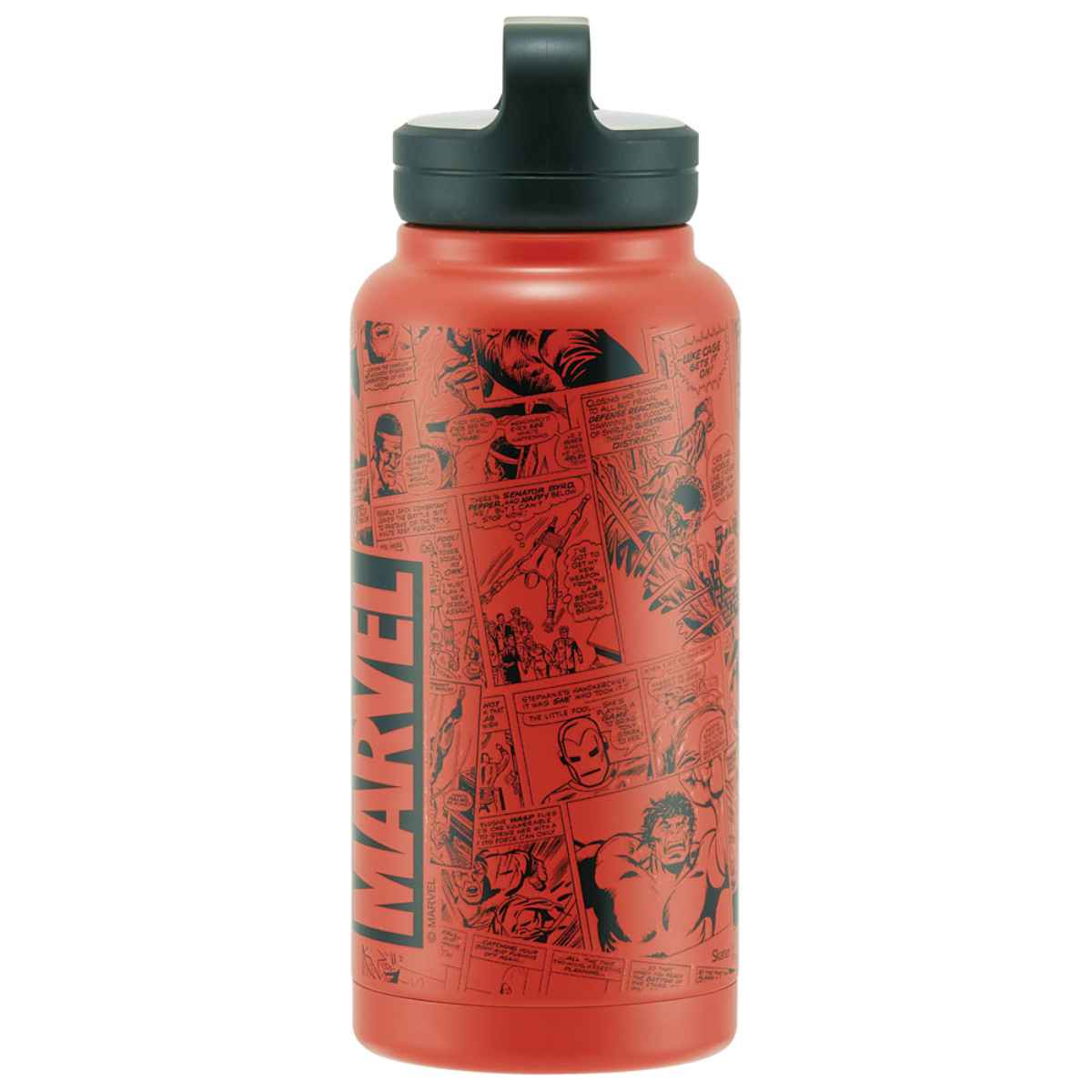 スケーター 水筒 1L ステンレス スクリューハンドルマグボトル MARVEL
