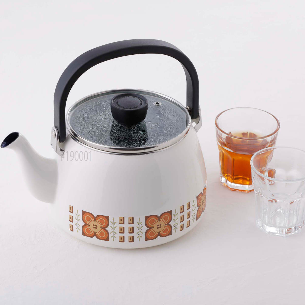 やかんページ 富士ホーロー やかん 2.5L IH対応 メモリーズ ゴールドナッツ ケトル
