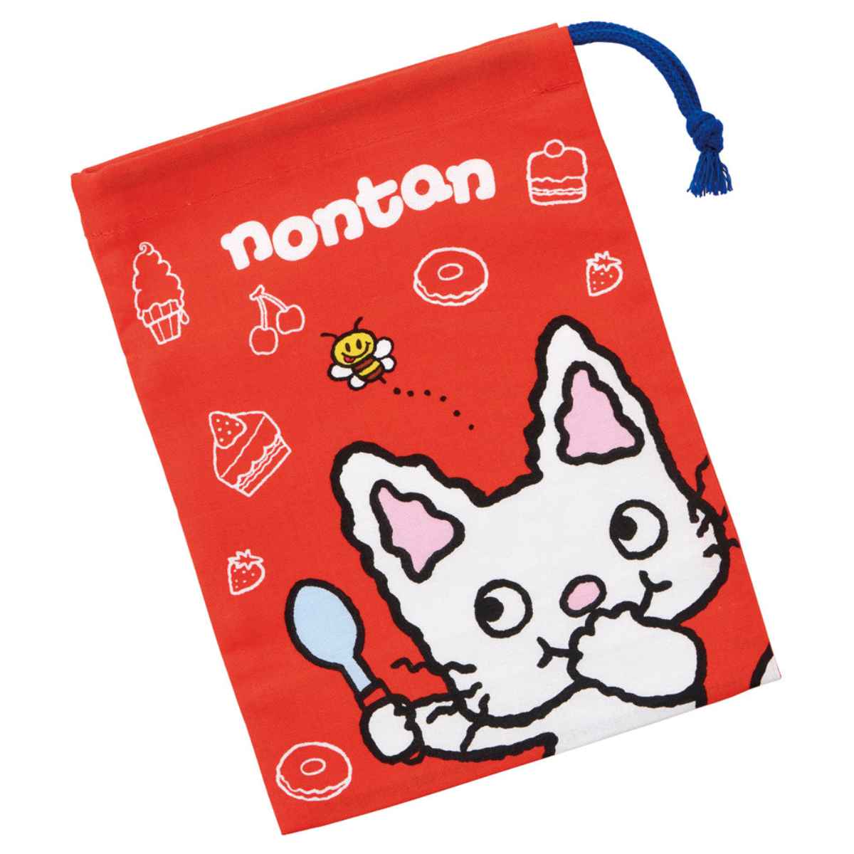 スケーター コップ袋 巾着 ノンタン （ のんたん 巾着袋 コップ入れ
