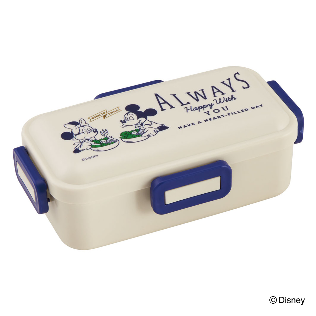 Disney（ディズニー） 弁当箱 1段 530ml 抗菌 ふわっと ミッキー