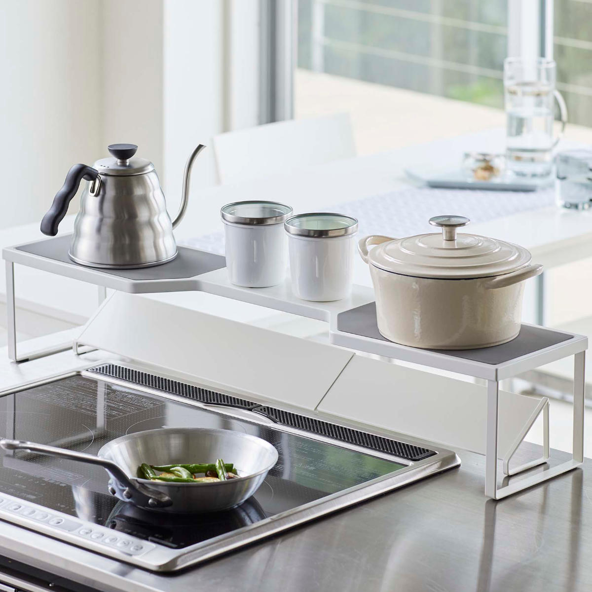 コンロ奥ラック 75cmのおすすめ人気商品一覧 通販 - Yahoo!ショッピング