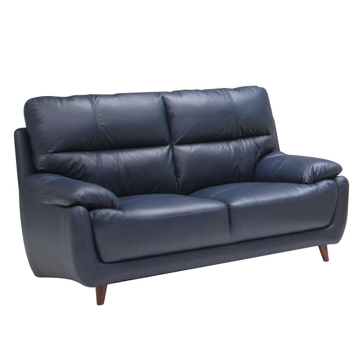 ソファ 二人掛け 幅160cm レッティ 本革 （ 開梱設置 ソファー ロー