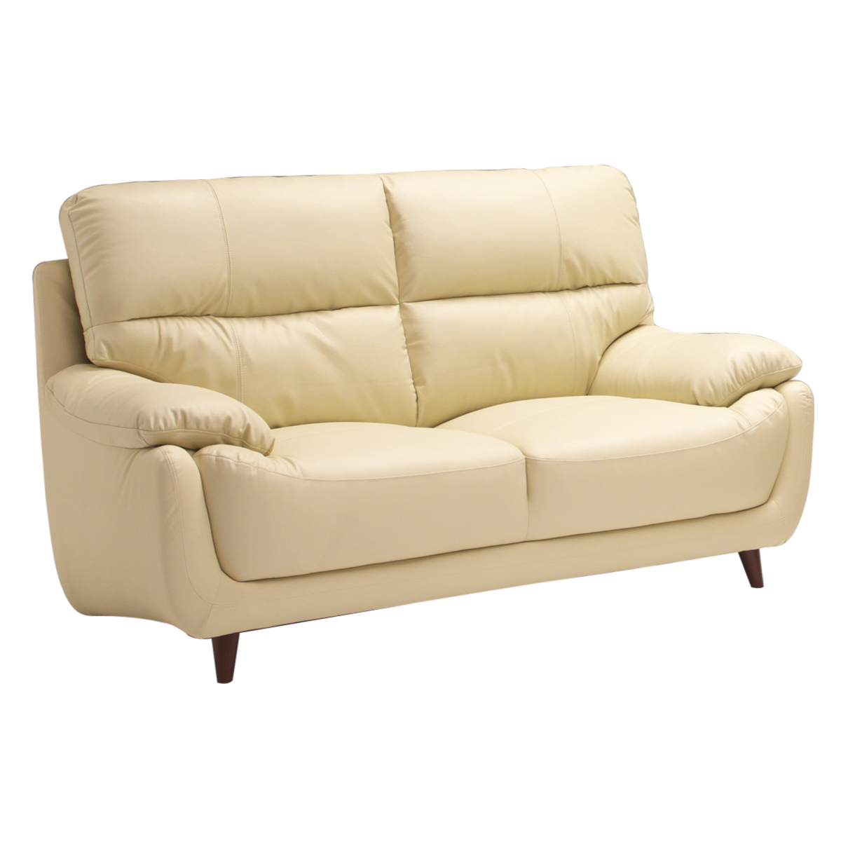 ソファ 二人掛け 幅160cm レッティ 本革 （ 開梱設置 ソファー ロー