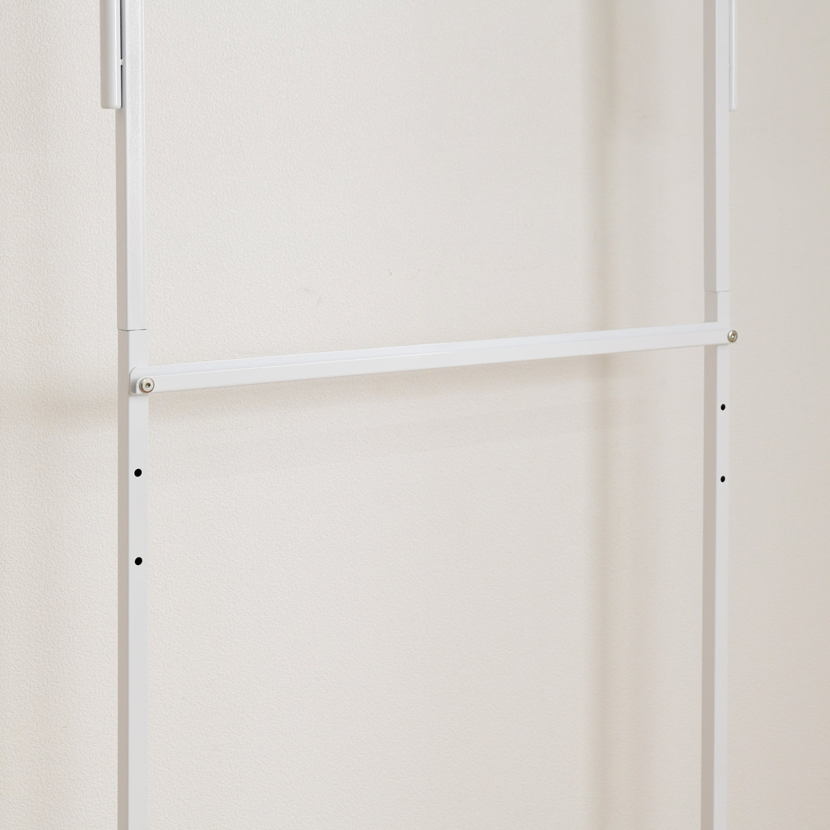 突っ張りラック ツッパリナナメ掛けハンガーラック ワイド 幅97.5cm