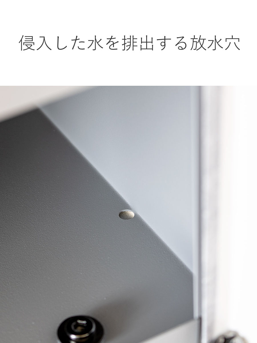 郵便ポスト スタンドポスト 大理石調 （ ガーデンポスト 郵便受け 置き