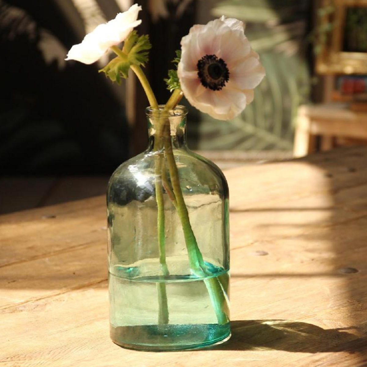 花瓶 VALENCIA リサイクルガラス フラワーベース DOCE （ 花びん