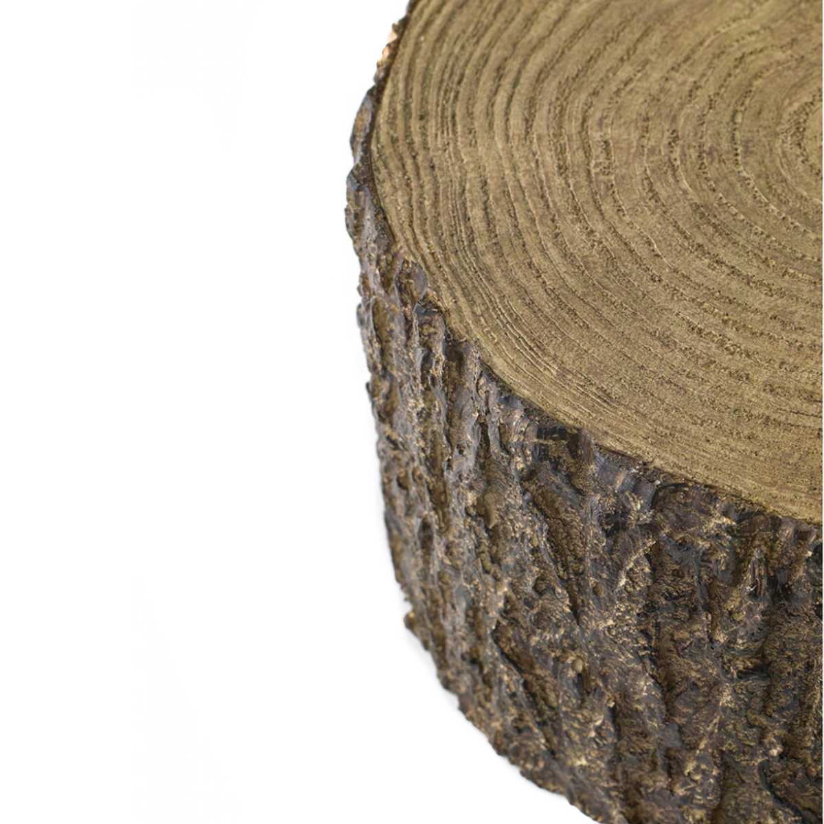 オーナメント レジン切り株オブジェ XLサイズ （ オブジェ 切り株 花台