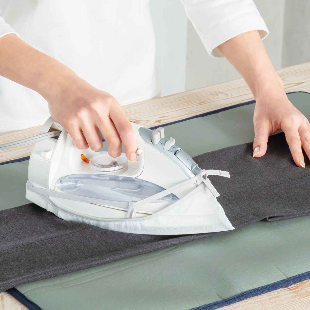 あて布 アイロンにつけるあて布 （ 当て布 アイロン アイロンカバー アイロン掛け アイロン用布 テカリ防止 ） | ブランド登録なし | 02