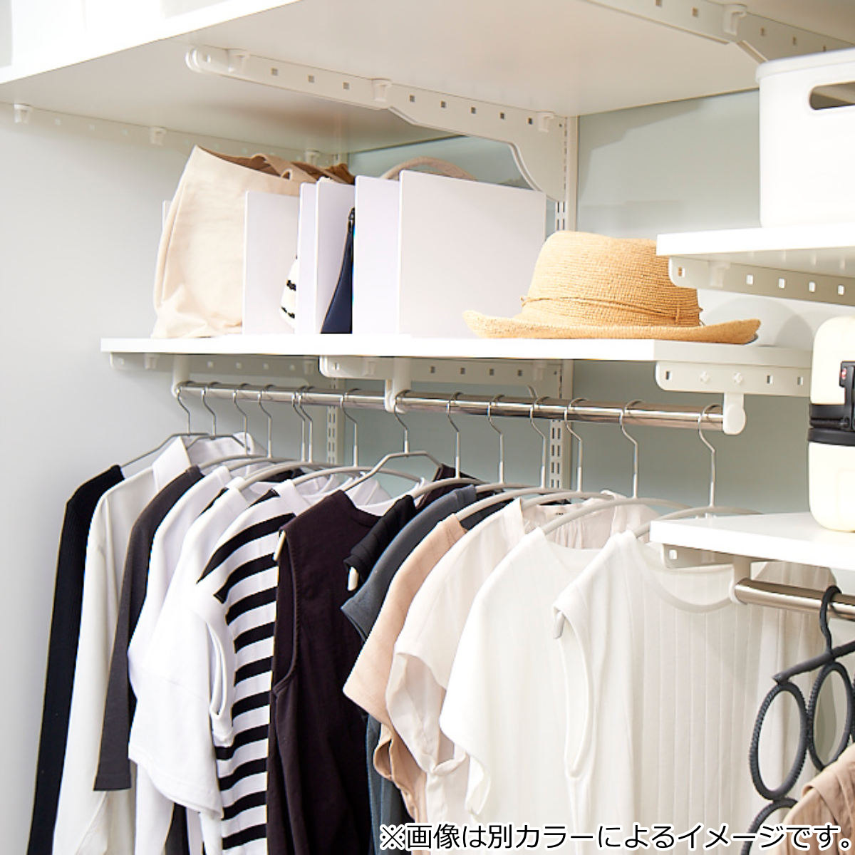 壁面収納 棚 パイプ付 TPセット 幅60cm×奥行30cm フィットラック