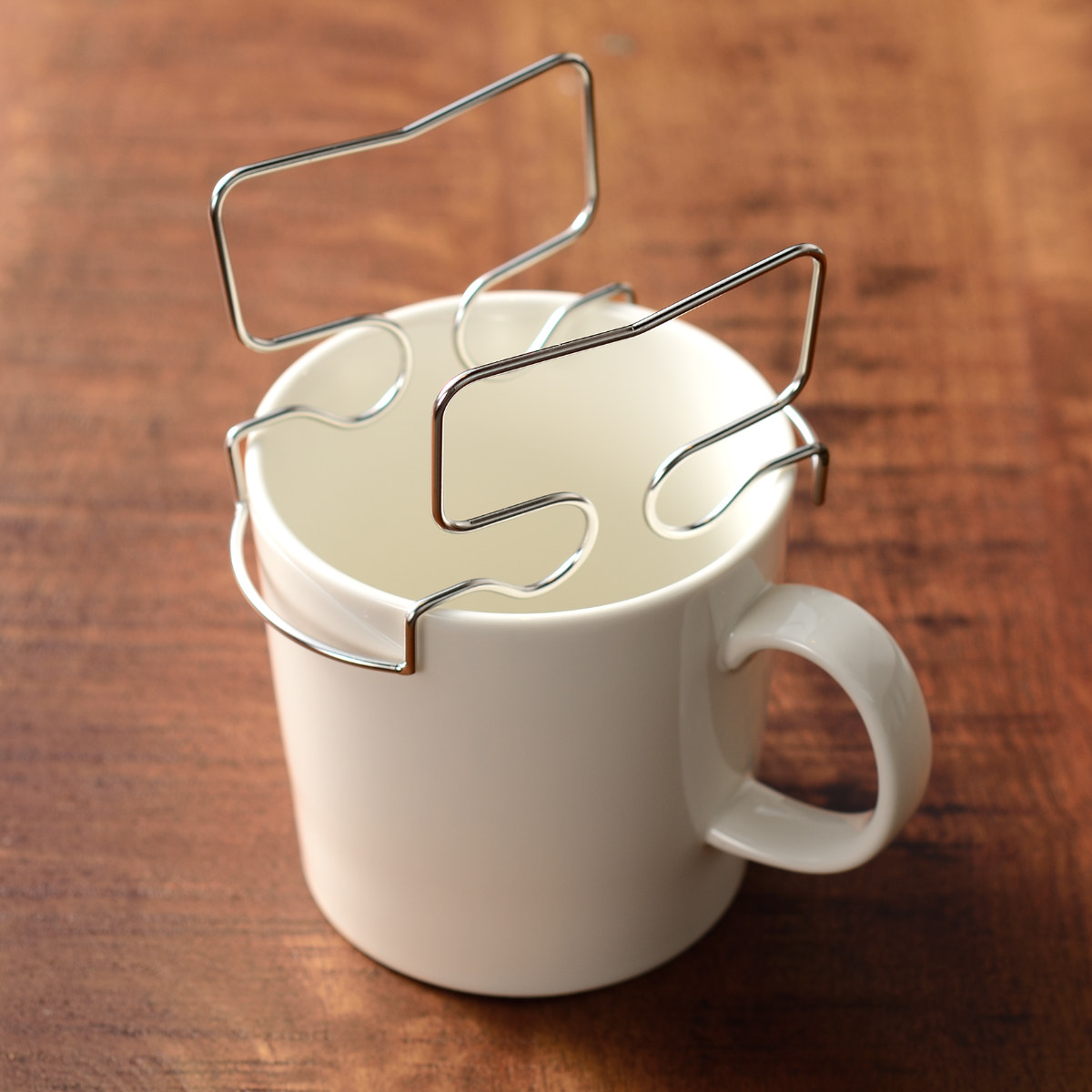 ドリップバッグホルダー コーヒー ステンレス トレー付き