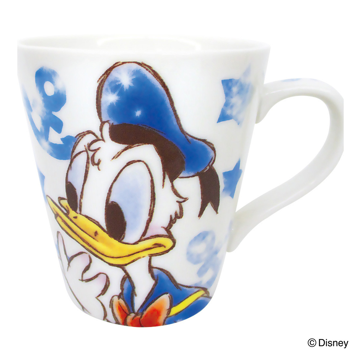 Disney（ディズニー） マグカップ 230ml ドナルドダック ファジー柄