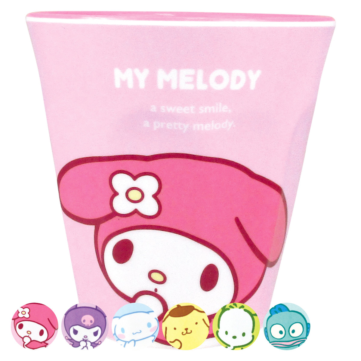コップ 260ml サンリオ メラミンカップ プラスチック （ メラミン