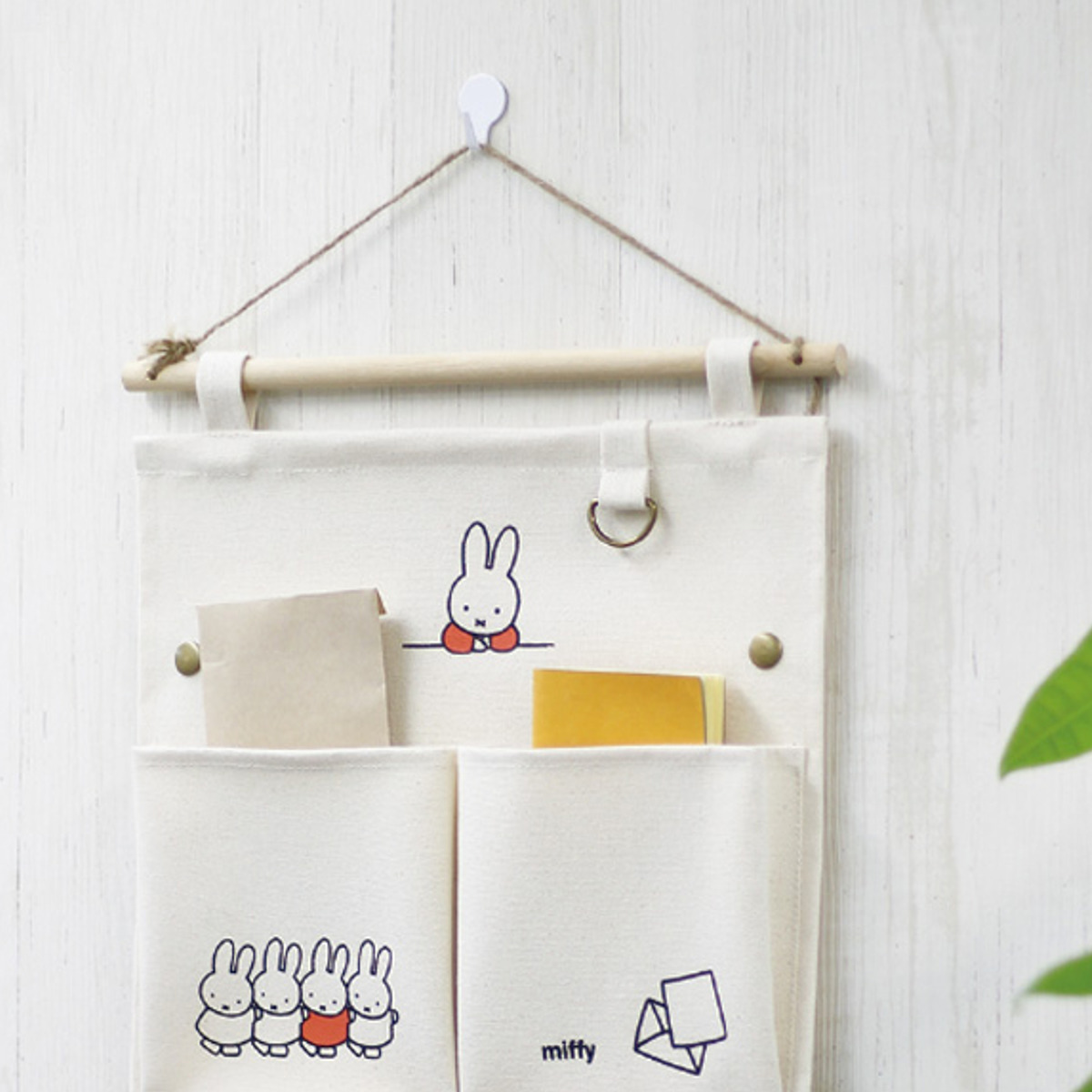 ミッフィーウォールポケット （ ミッフィー miffy 壁掛け収納 壁面