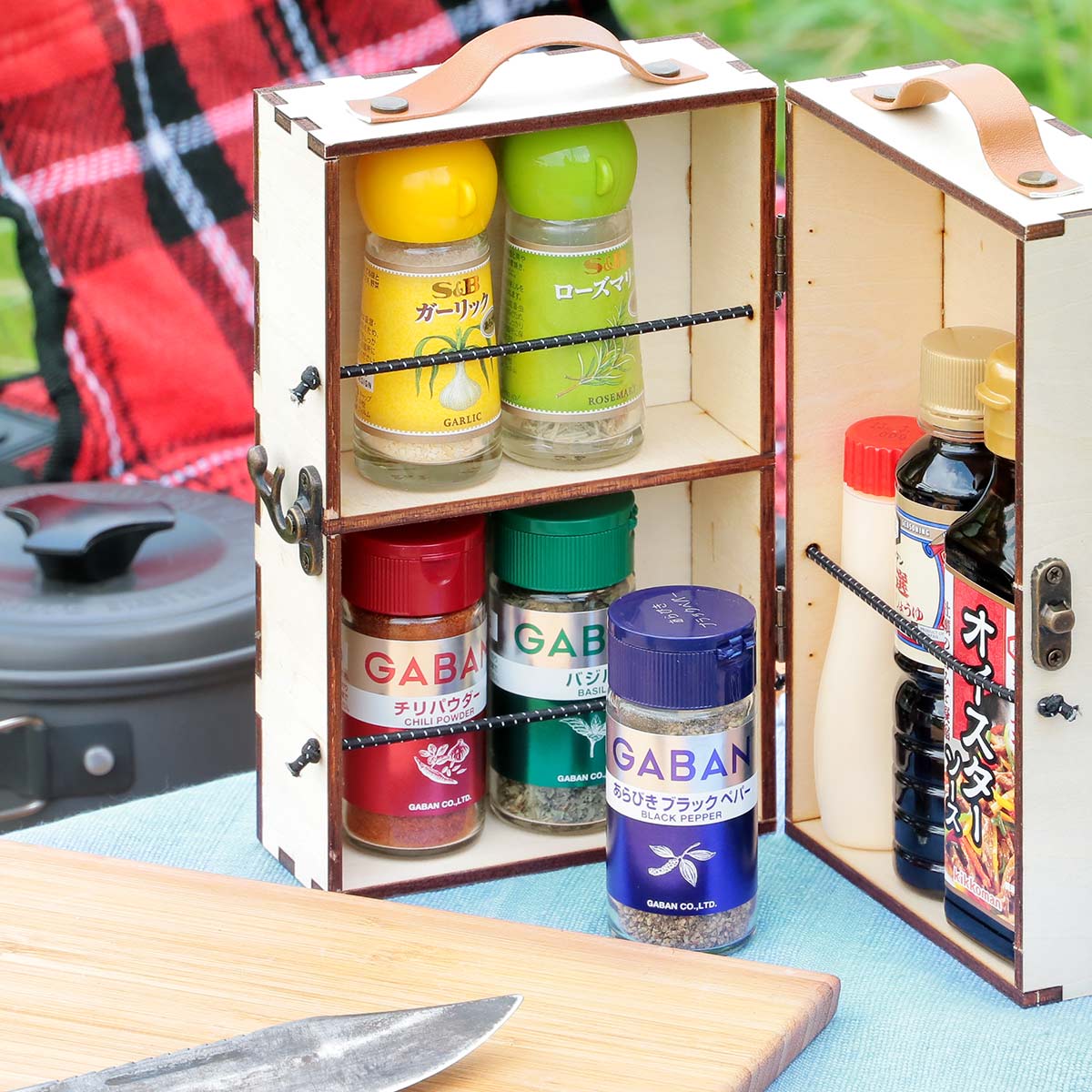 スパイスボックス ハンドメイド 片面 How to make a spice box DIY - YouTube