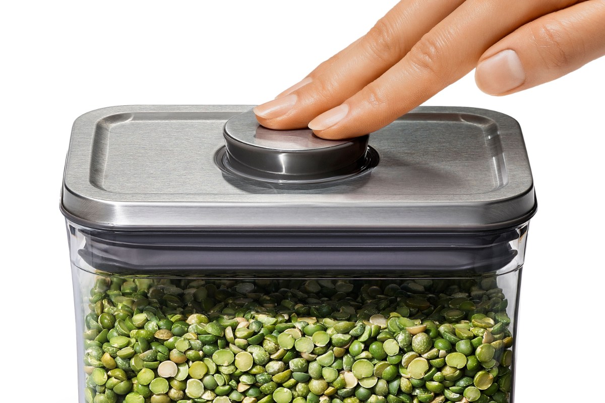 OXO ポップコンテナ 6個セット プラスチック保存容器 OXO(キッチン用品) OXO ステンレスポップコンテナ 6ピース