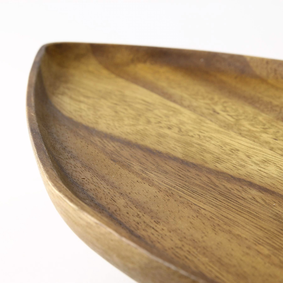 プレート 38.5cm BONO リーフプレート アカシア 木製 （ 皿 お皿 盛り