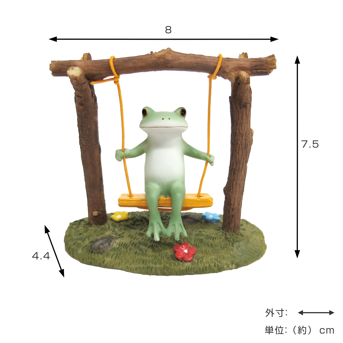 置物 ゆらゆらブランコ Copeau （ コポー カエル コポタロウ 玄関
