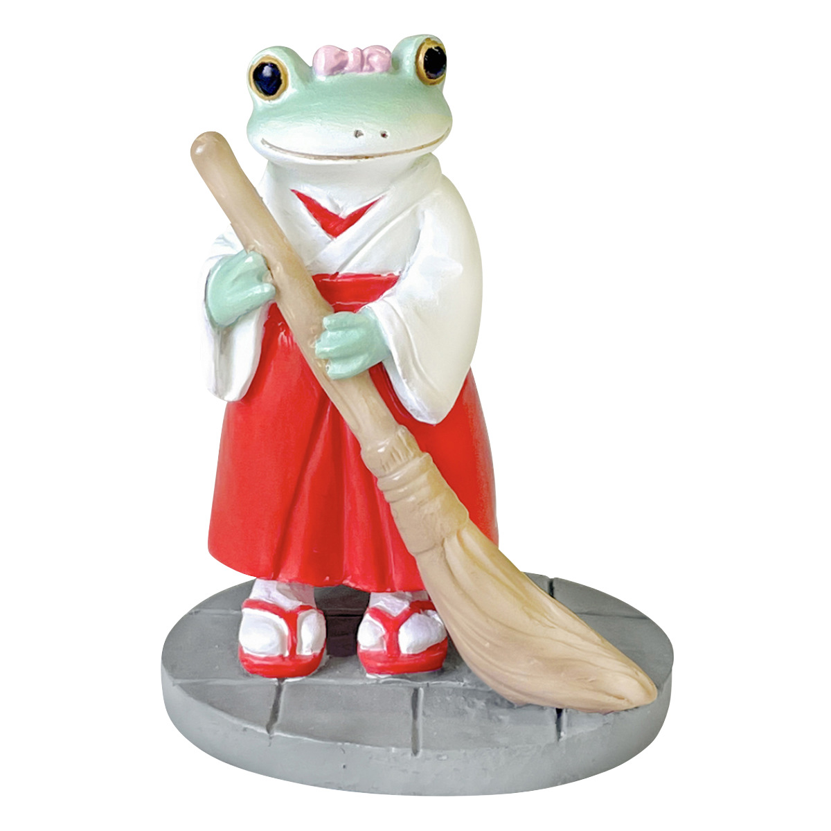 置物 神主コポタロウ Copeau （ コポー カエル コポタロウ 玄関