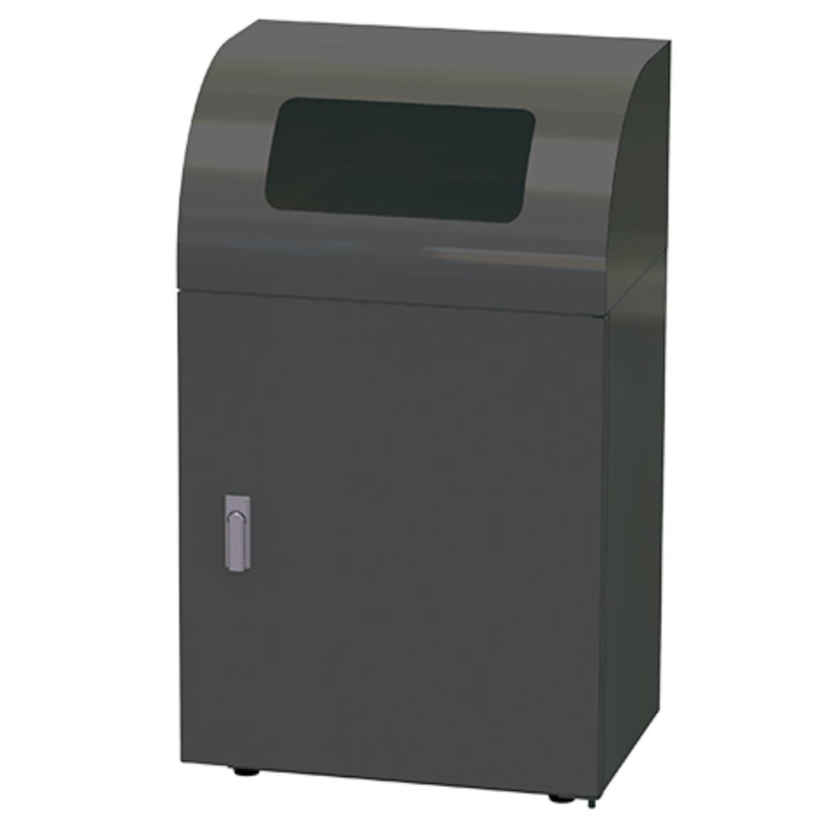 屋内用ゴミ箱 業務用ダストボックス 36L 幅50cm 一般ゴミ用タイプ リサイクルトラッシュ （ 法人限定 ゴミ箱 ダストボックス 屋内 36リットル ）_3