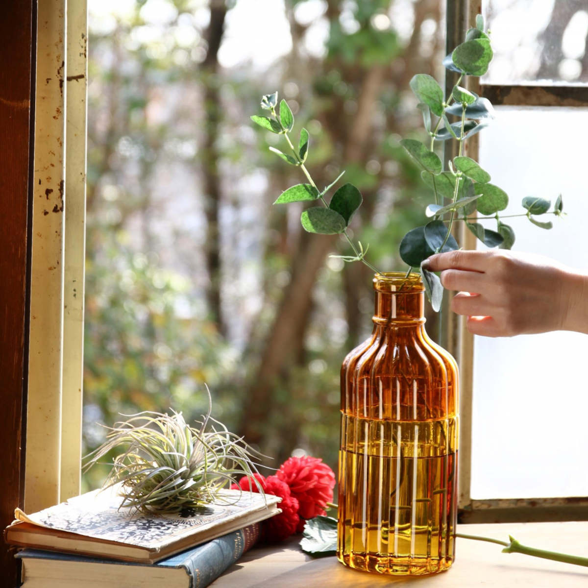 花瓶 ウェーブボトル フラワーベース 2WAY （ 花器 花びん 一輪挿し