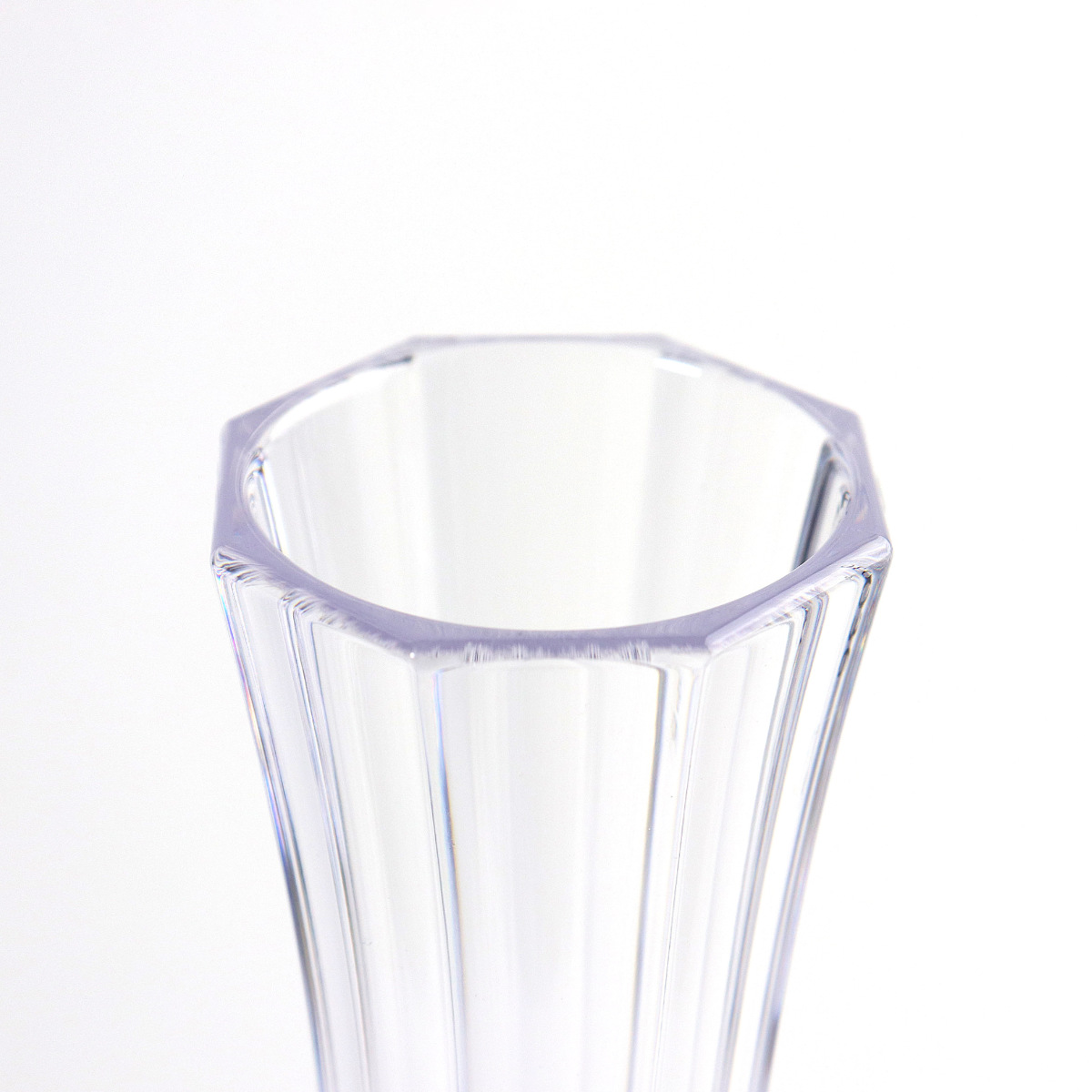 花瓶 割れないガラス PVスリムオクタゴン （ 花びん 花器