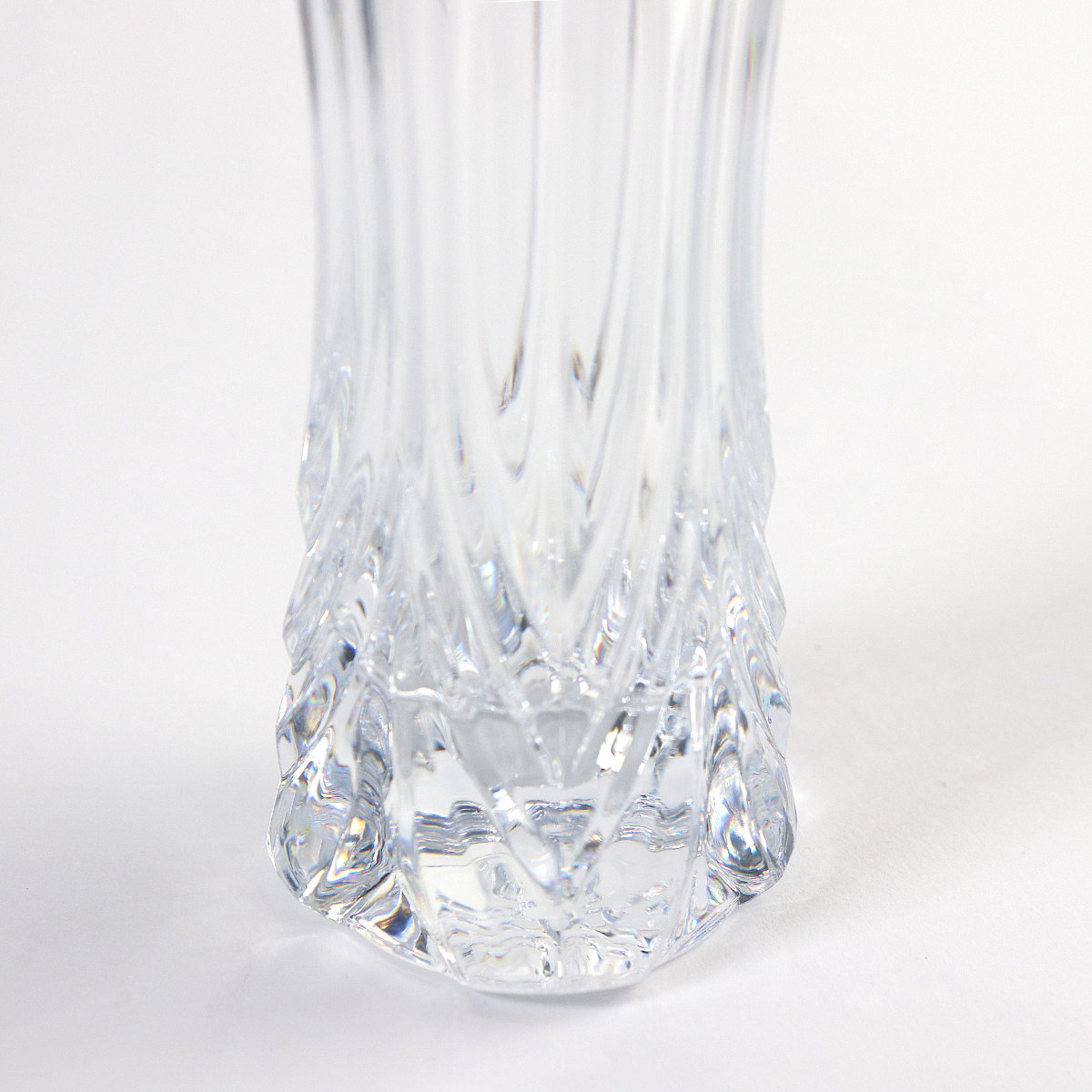 花瓶 割れないガラス PVスリムベースデコ （ 花びん 花器 フラワー