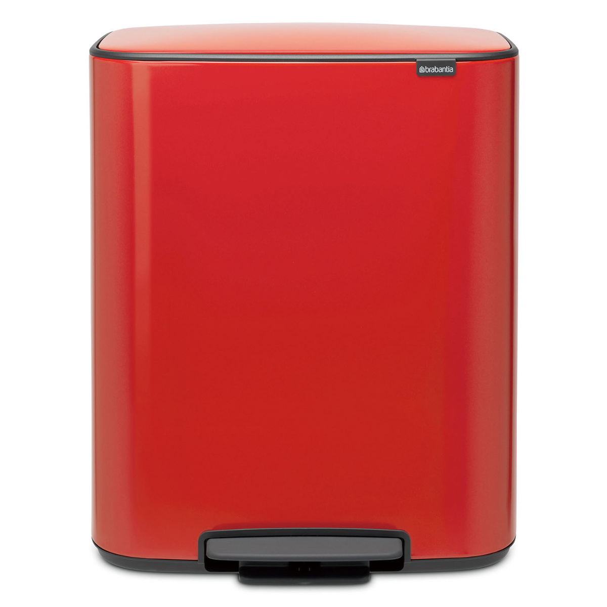 brabantia ゴミ箱 2X30L Bo Pedal Bin （ ブラバンシア ごみ箱 30リットルx2 2分別 幅54.1 ふた付き ペダル式 大容量 省スペース スリム ）｜livingut｜03