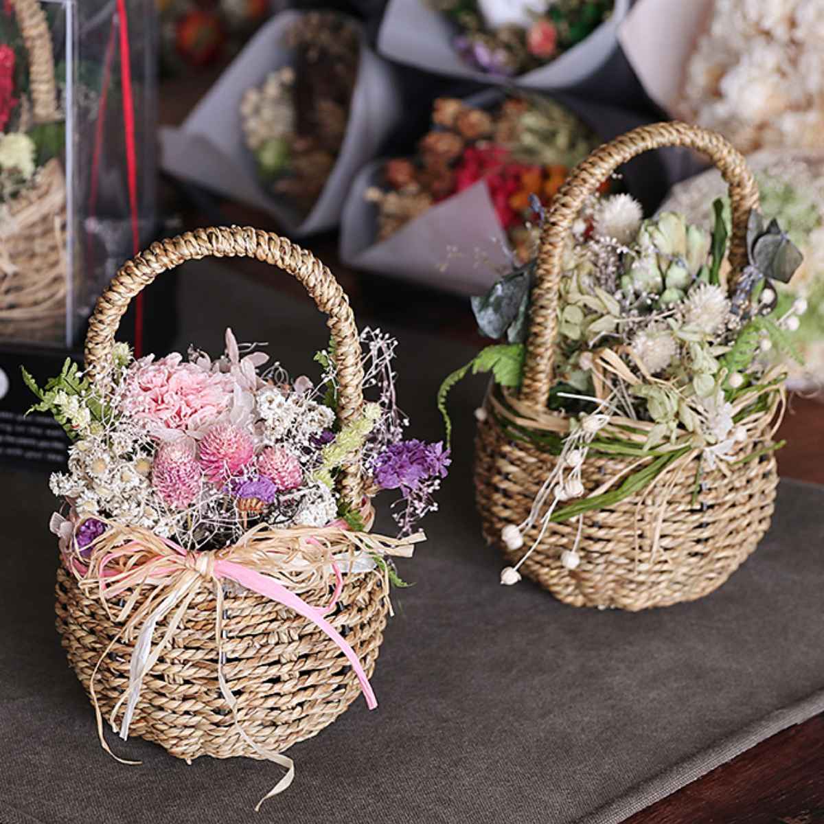 アンティーク 陶花 バスケット フラワー アンティーク 陶花 バスケット