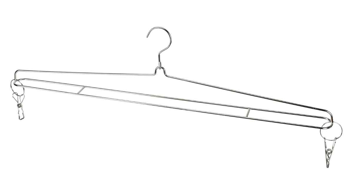 パール金属 ハンガー ステンレス メタリア バスタオルハンガー