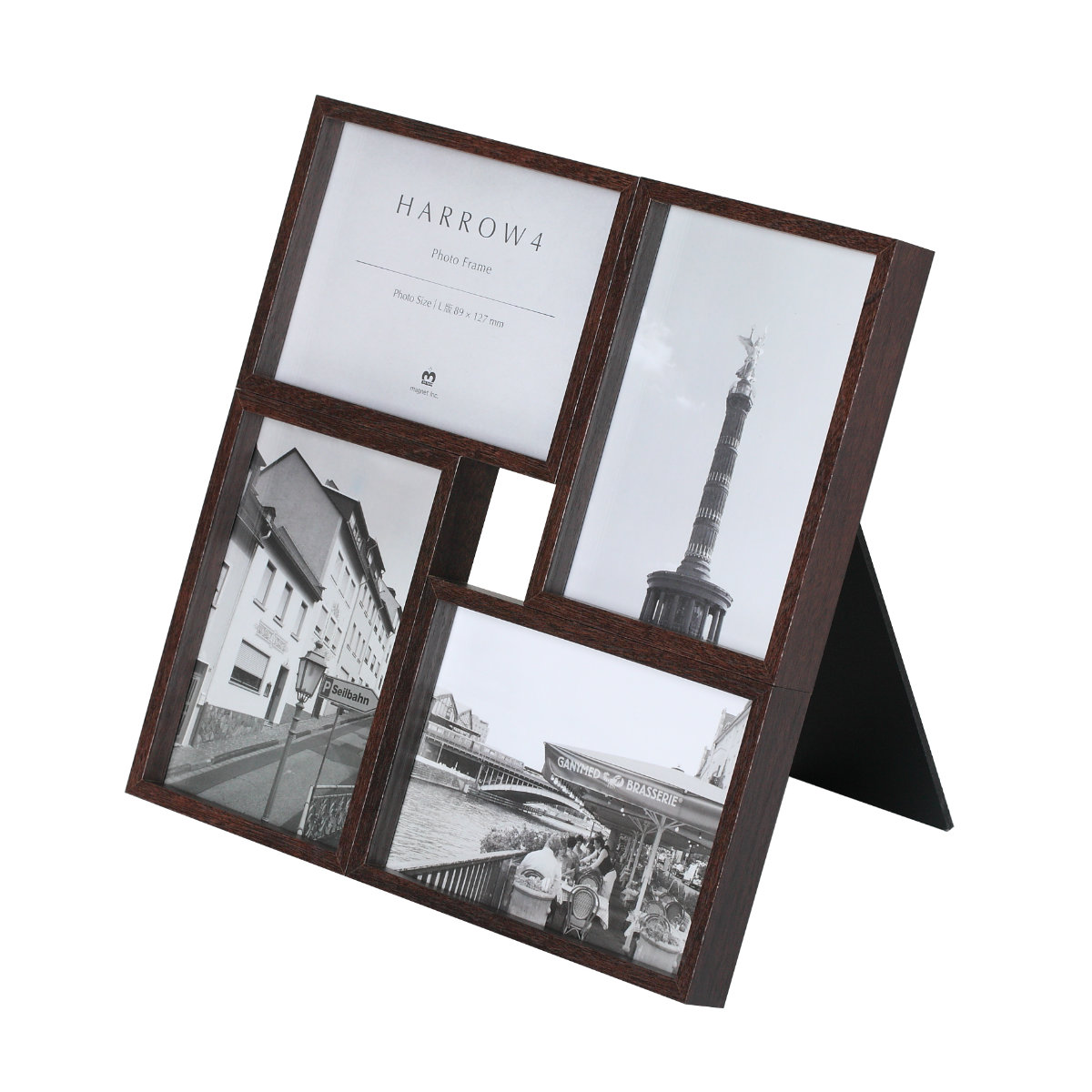 magnet フォトフレーム HARROW4 L判 スタンド 壁掛け （ フォト