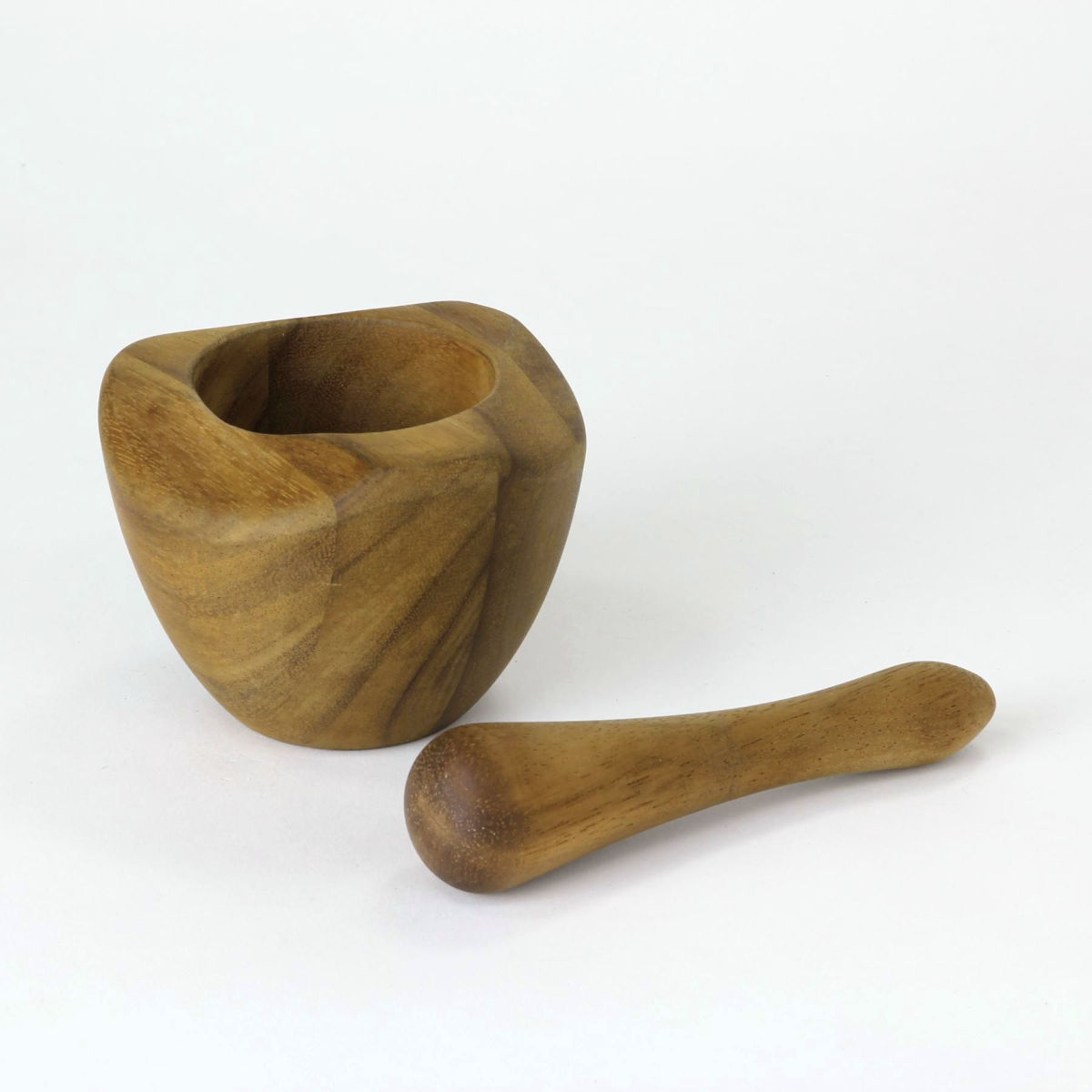 アカシアスパイスマッシャー BONO （ アカシア 木製 すり鉢 すり棒