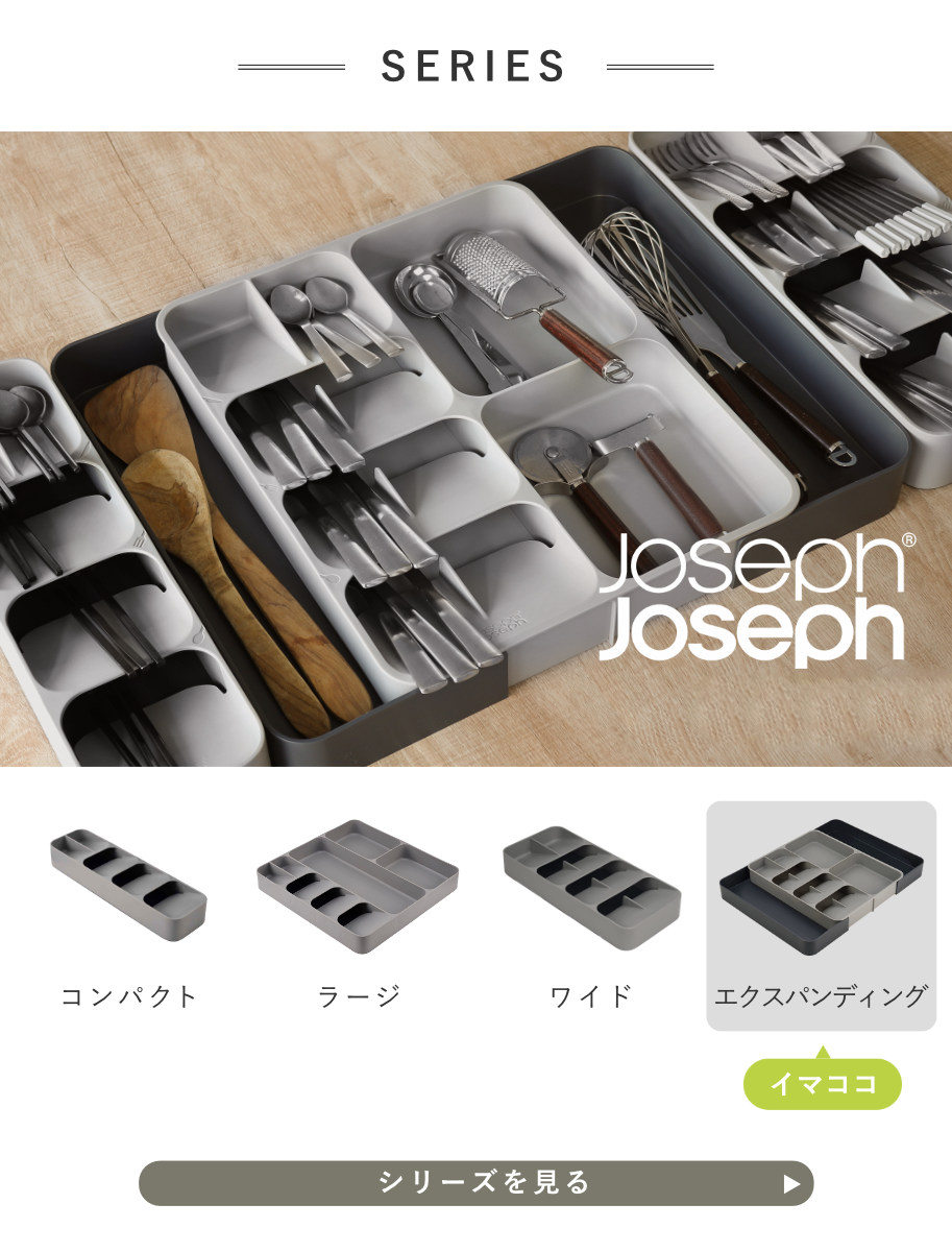 Joseph Joseph（ジョセフジョセフ） カトラリーケース ドロワー