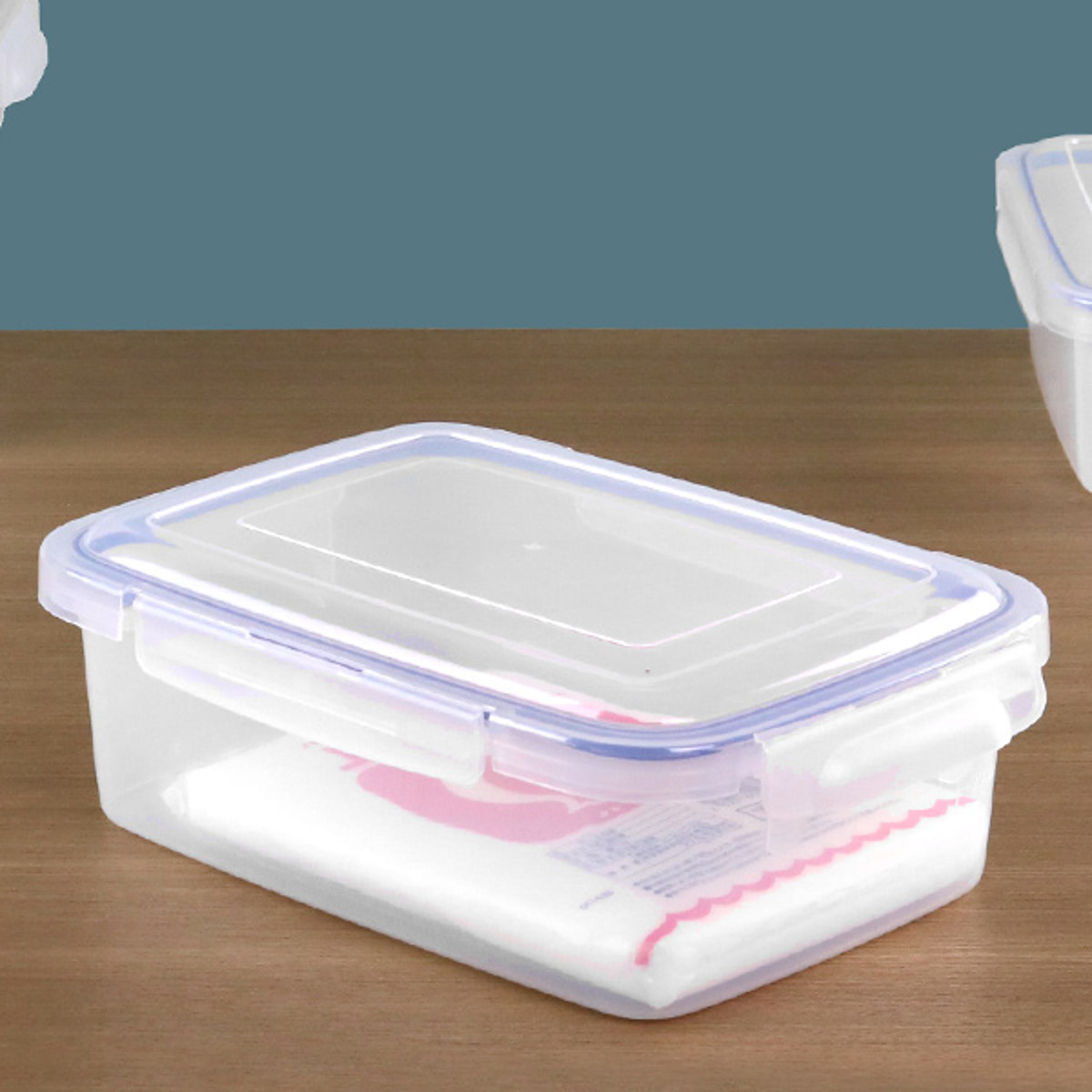 保存容器 4.3L SLジャンボケース 抗菌 （ 密閉 4面ロック