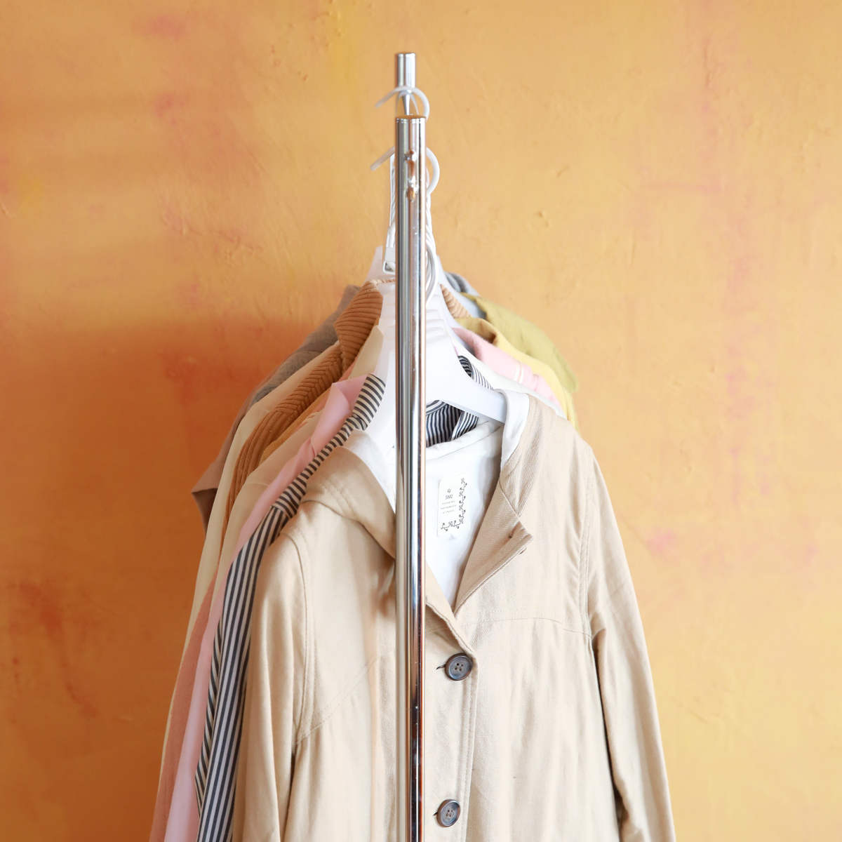 ハンガーラック ナナメ掛け用ハンガー 2個入り （ ハンガー 衣類収納