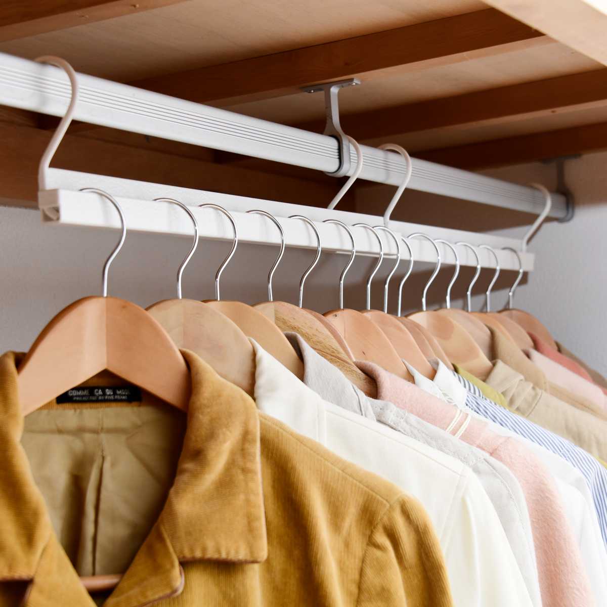 ハンガーラック ナナメ掛け用ハンガー 2個入り （ ハンガー 衣類収納