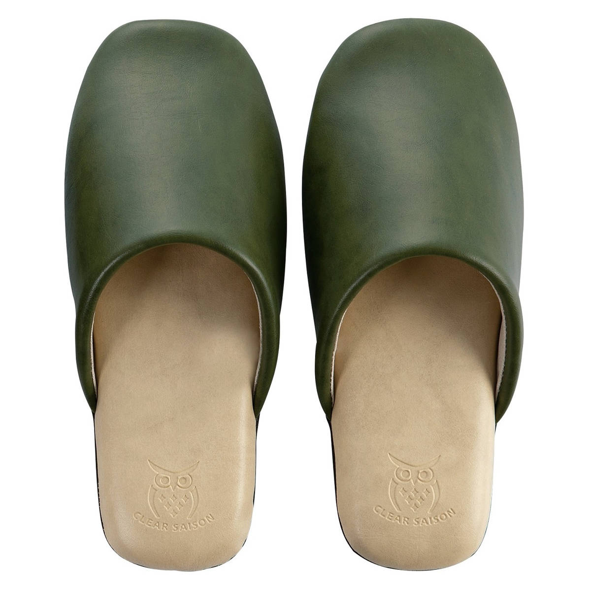 スリッパ バイカラー Mサイズ 約24.0cm （ ルームシューズ ルーム