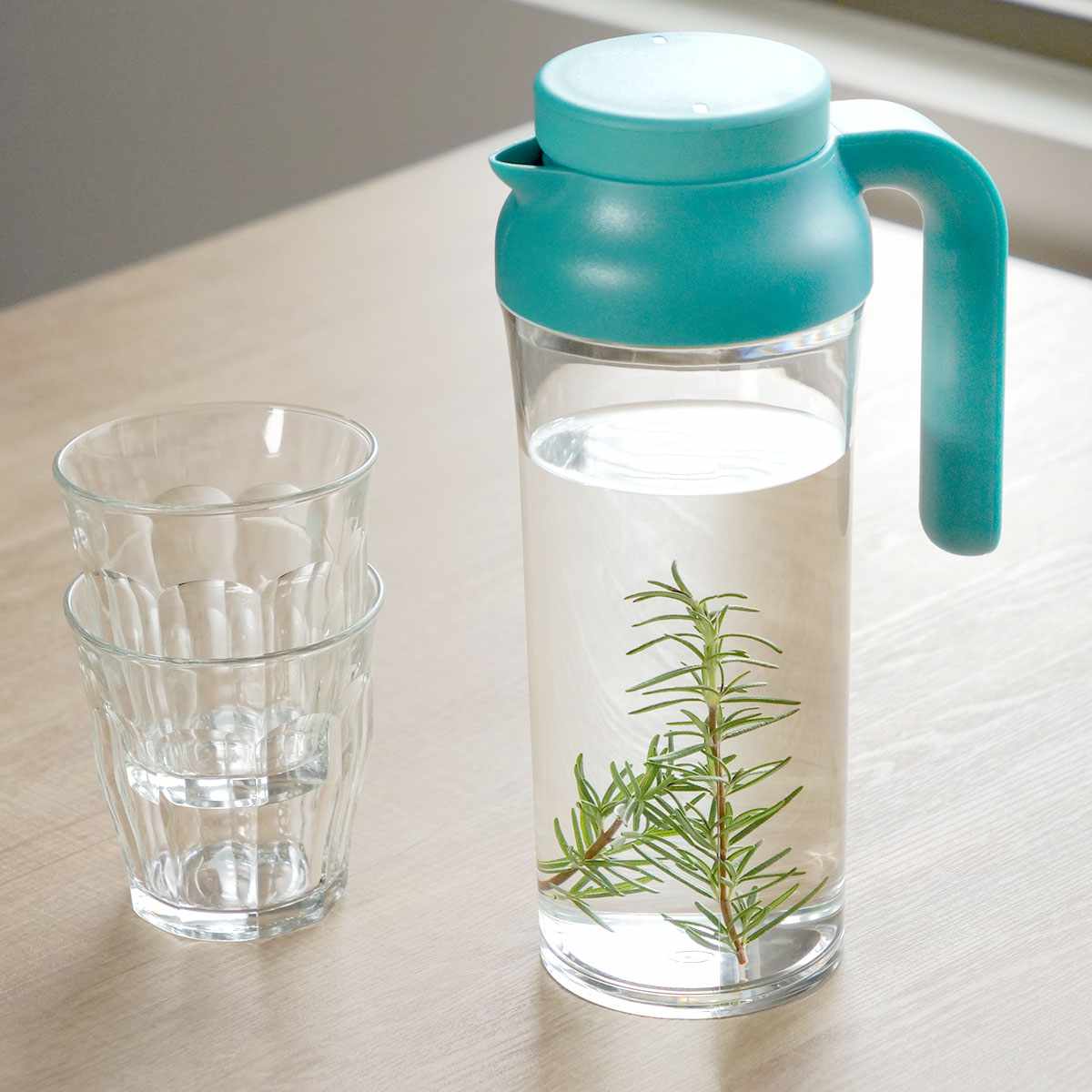ピッチャー 冷水筒 1.1L ウォータージャグ プラスチック （ 水差し