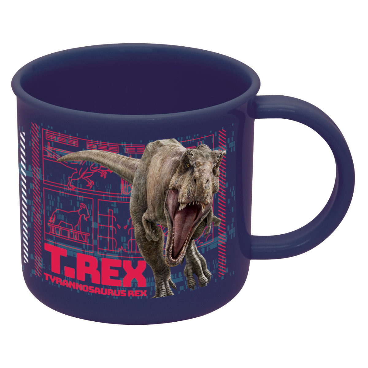 コップ プラスチック 200ml 抗菌 ジュラシックワールド （ 食洗機対応