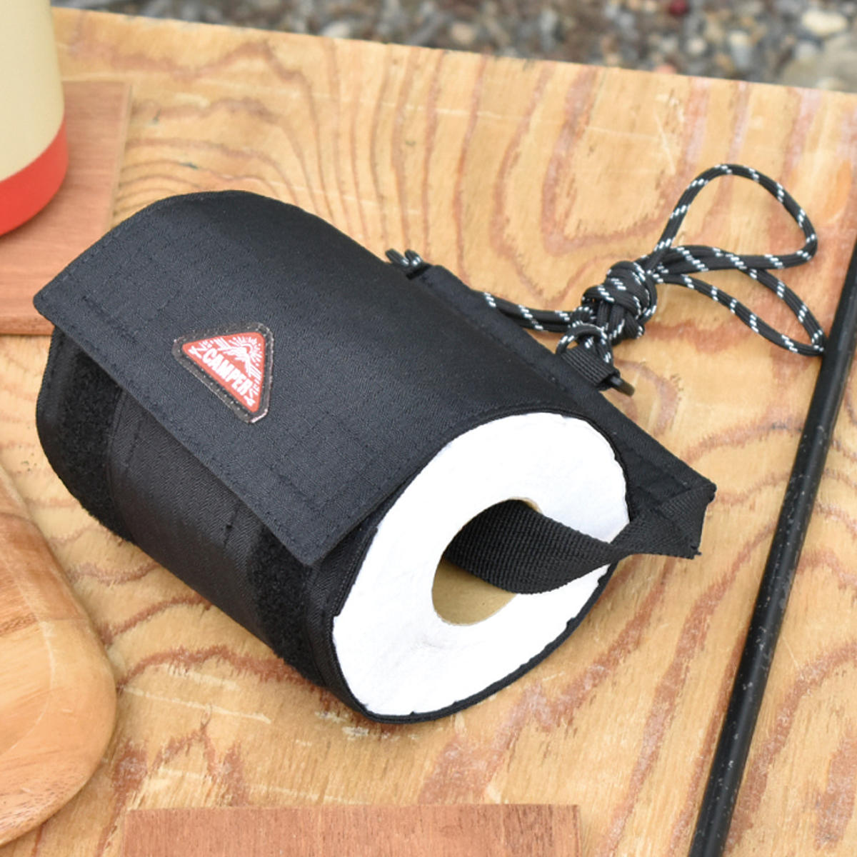 現代百貨 アウトドア ペーパーホルダー Sサイズ CAMPER （ ロール